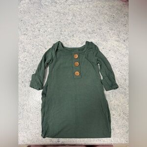 Caden Lane Green Knot gown